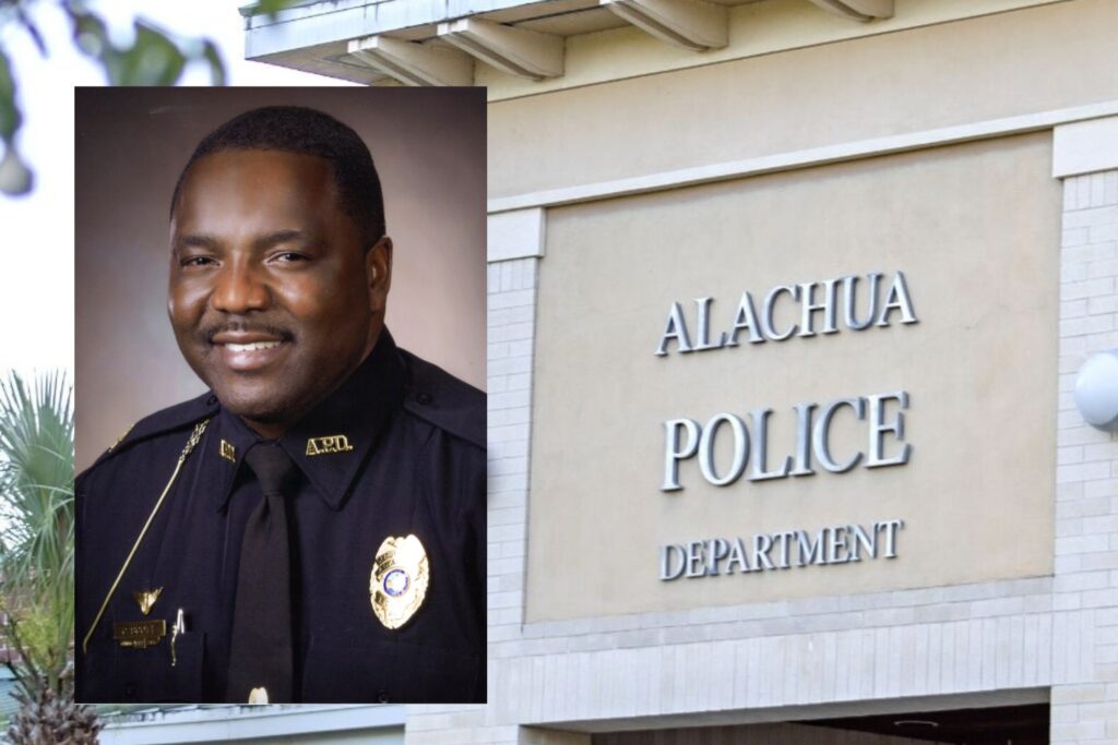 Former Alachua Police Chief Chad Scott recently returned to the Alachua Police Department.