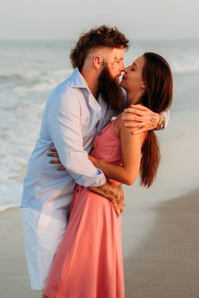 Koty Stewart (left) and his wife, Amber, would have celebrated their fifth wedding anniversary on June 27.