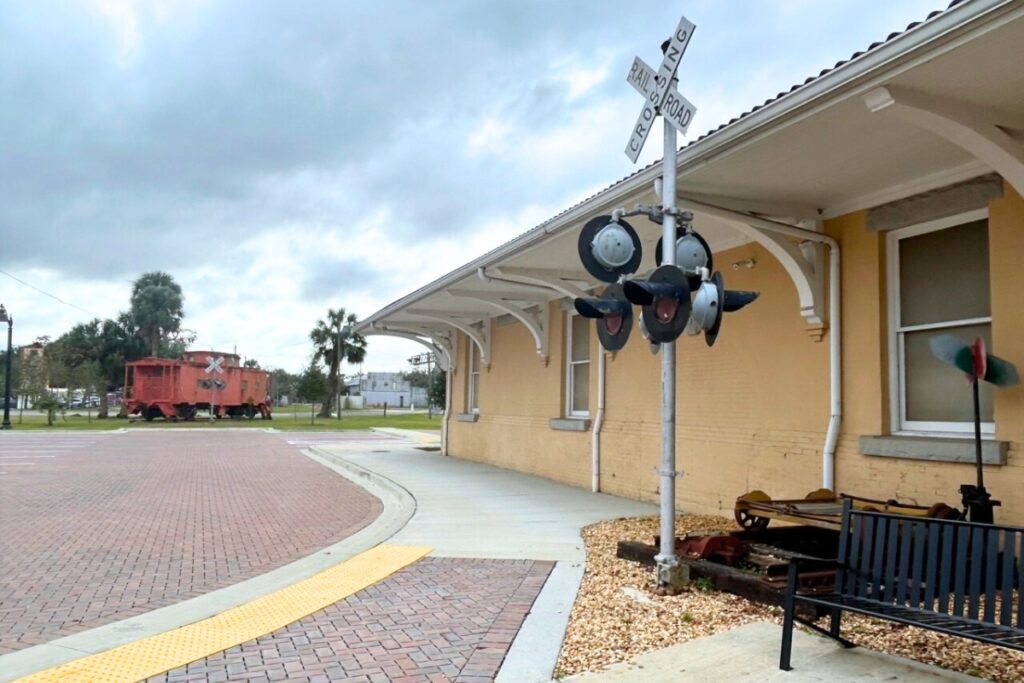 Palatka's David Browning Railroad Museum is part of Amtrak's stop.