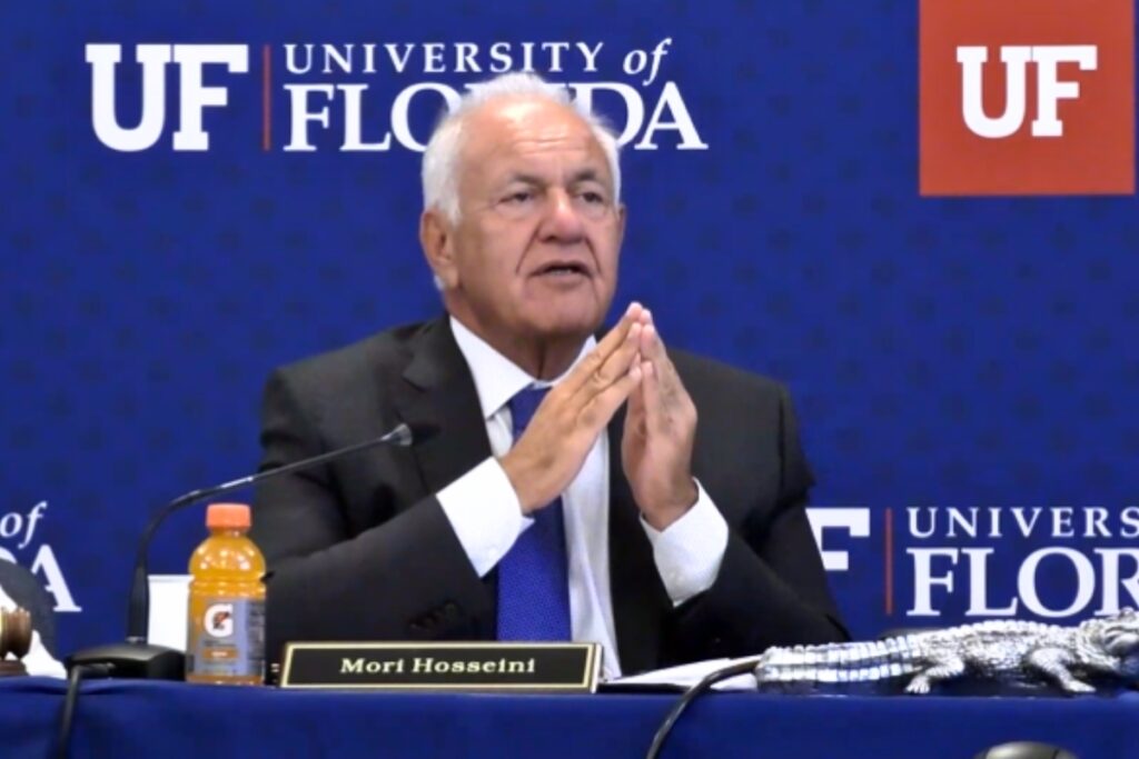 UF Board of Trustees Chair Mori Hosseini