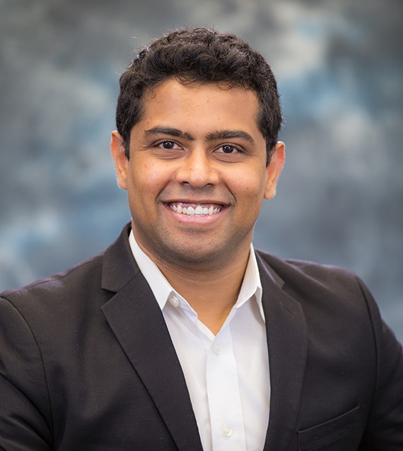 A headshot of Dr. Piyush K. Jain, an assistant professor and Shah Rising Star Professor.