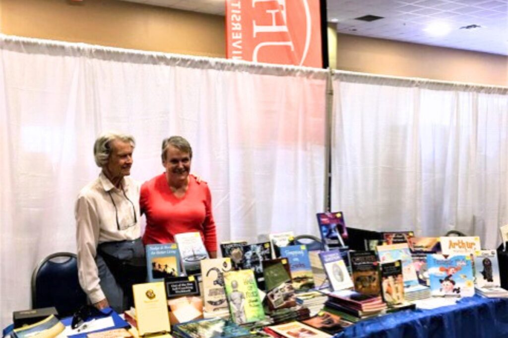 Joan H. Carter (left) and Penny Church-Pupke at WAG event.