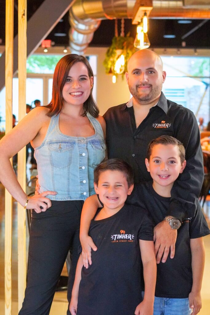 Tinker Latin Food owners, Antonella Derrico and Tinker Quevedo, opened their new location at the Tioga Town Center.