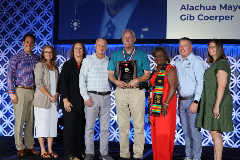 Coerper and City of Alachua officials