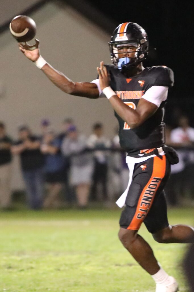 Hawthorne quarterback C.J. Ingram was named the Class 1R Player of the Year.