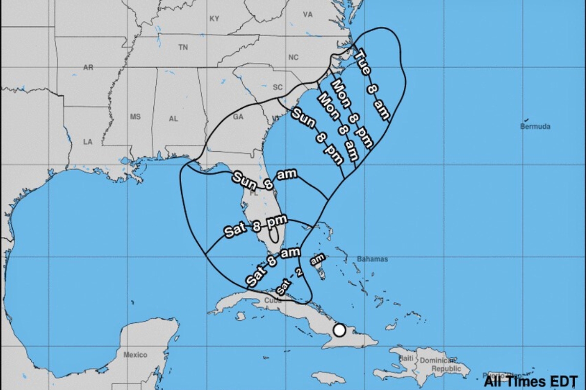 Potential Tropical Cyclone Four projected to hit this weekend