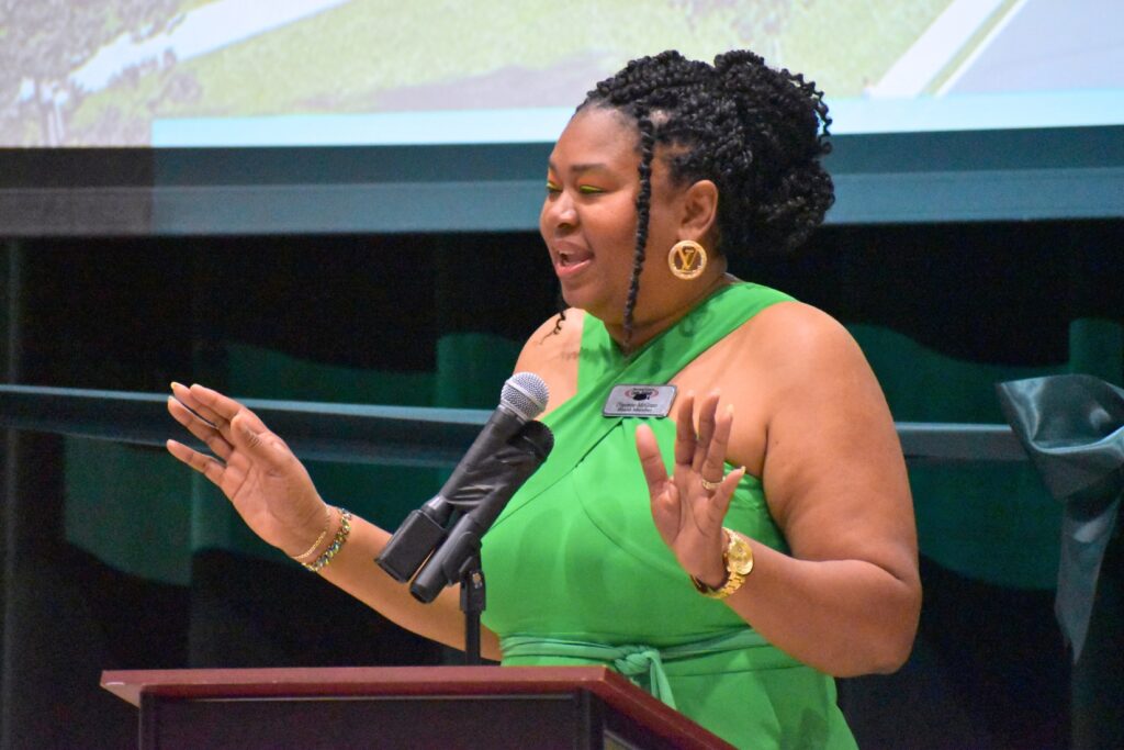 School board chairperson Diyonne McGraw said students will do better if their school looks great.