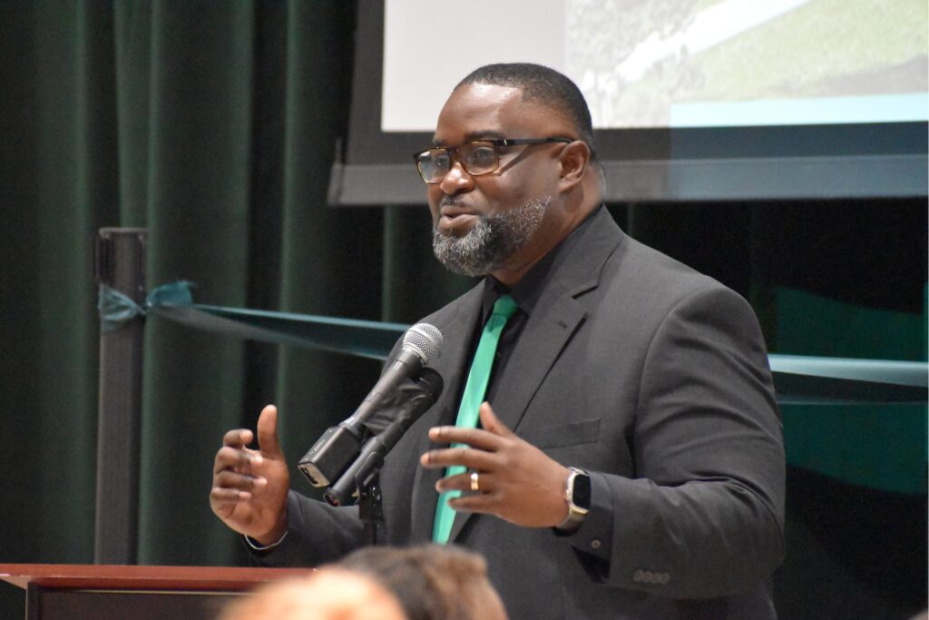 Westwood principal Daniel Burney said the school's revitalization is a once in a lifetime opportunity.