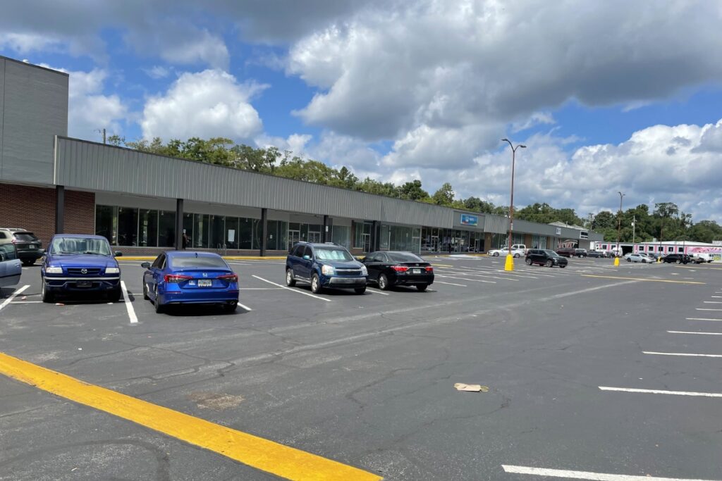 The Santa Fe College Foundation owns the strip mall next to the downtown Gainesville Blount Hall. 