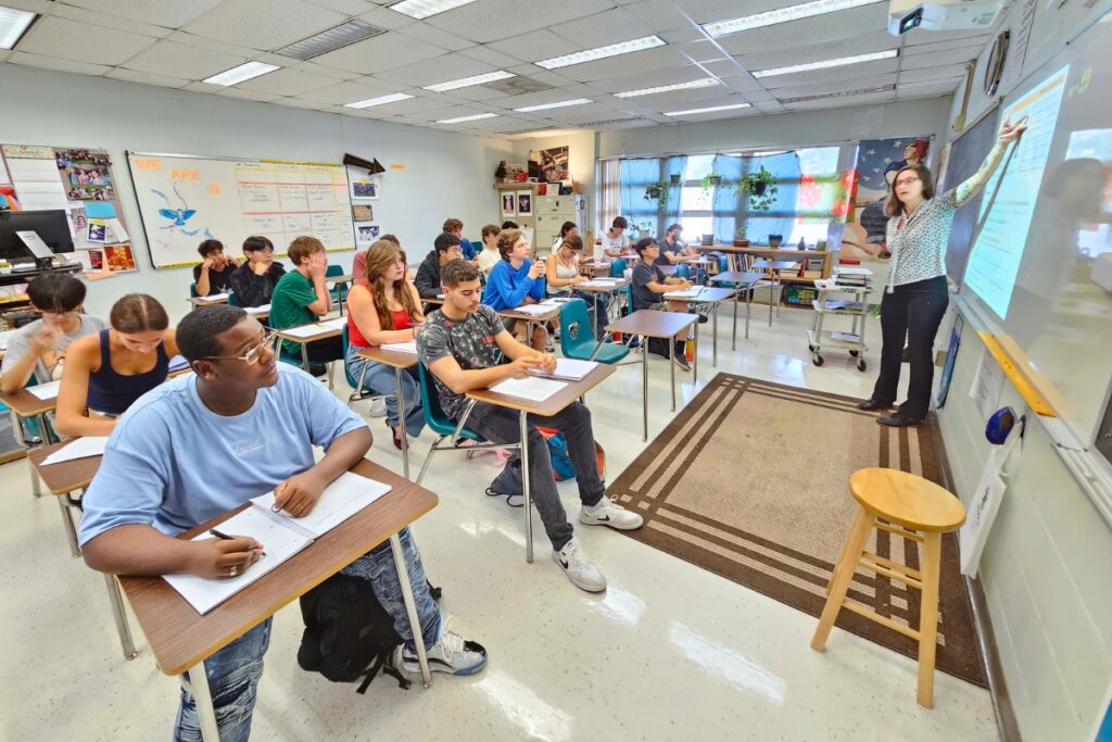 Eastside High School was named to the 2024 Platinum Advanced Placement Honor Roll by the College Board.