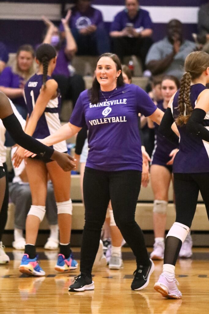 Gainesville first-year head coach Jerica Carter-Mitchell and the Hurricanes seek to capture their second straight district title.