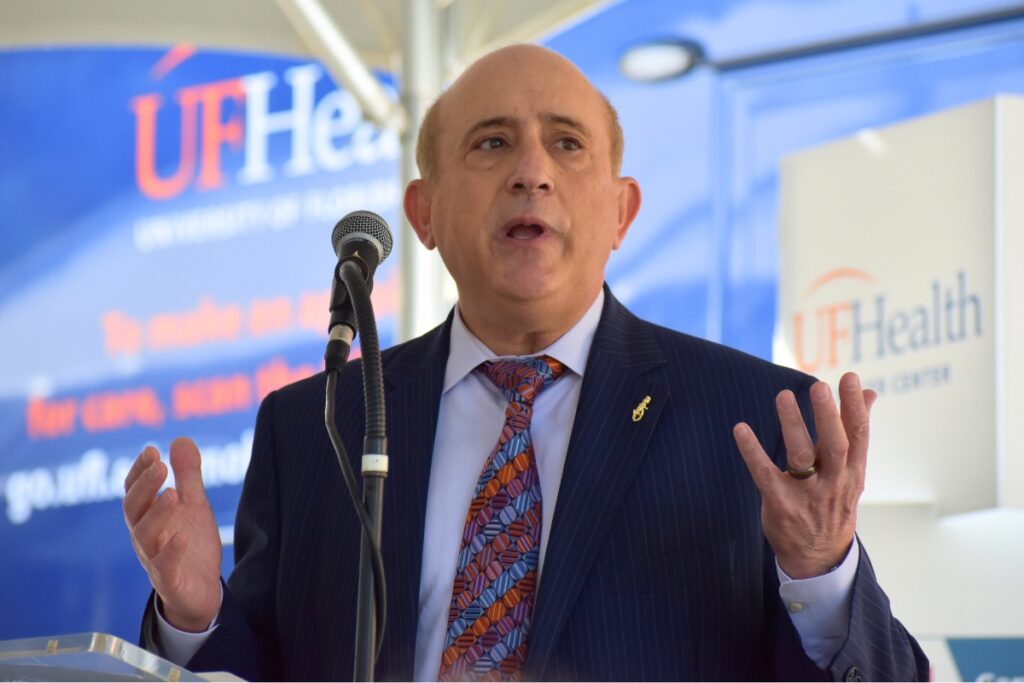 UF Health Cancer Center director Jonathan Licht.