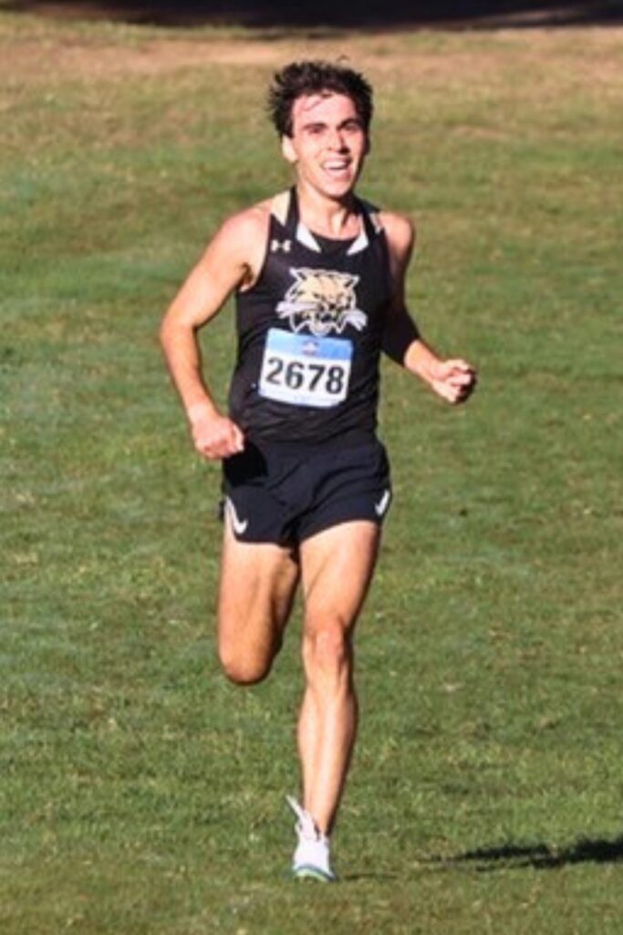 Buchholz's Gino Palazzola took first place at the 2024 Class 4A cross country championships.