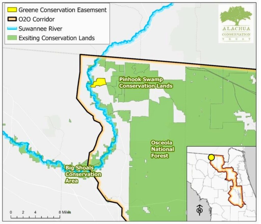 The Greene family conservation easement.