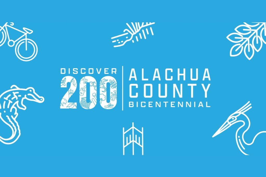 Alachua County will celebrate the kick off of its bicentennial with a Jan. 11 event at Depot Park and Heartwood Soundstage in Gainesville.