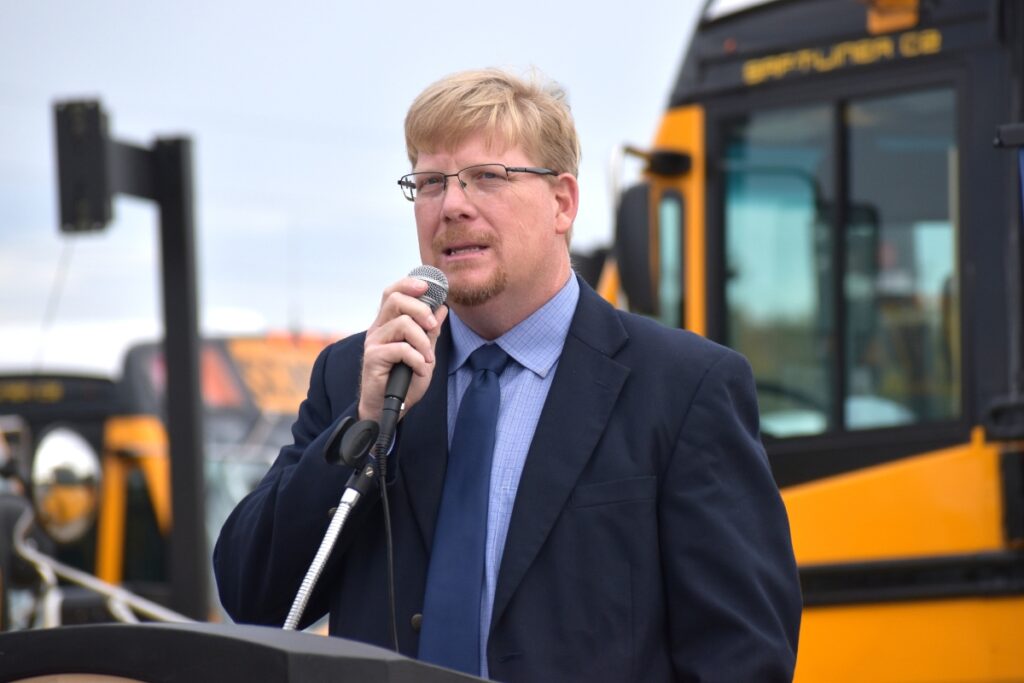 Paul Bennett, DCPS's director of safety, facilities and special projects. Photo by Glory Reitz