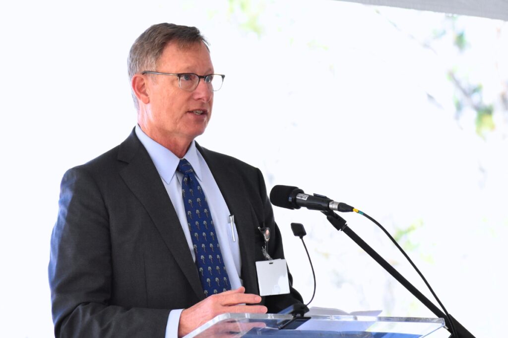 C. Parker Gibbs Jr., chair of the UF College of Medicine’s Department of Orthopaedic Surgery and Sports Medicine.