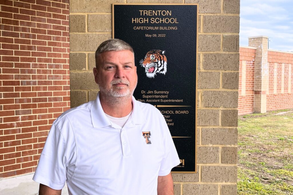 Bryant Frye, who led the Trenton girls basketball team to a state title in 2019, has been named the new head football coach at Trenton High School.