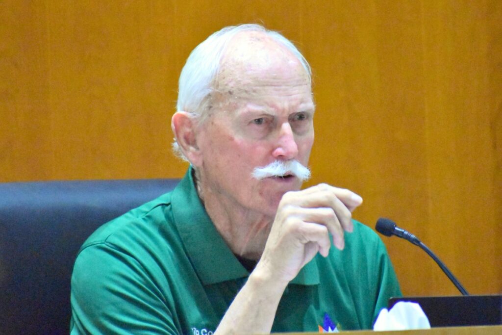 Alachua Mayor Gib Coerper said the city has been vigilant in its conservation efforts. Photo by Glory Reitz
