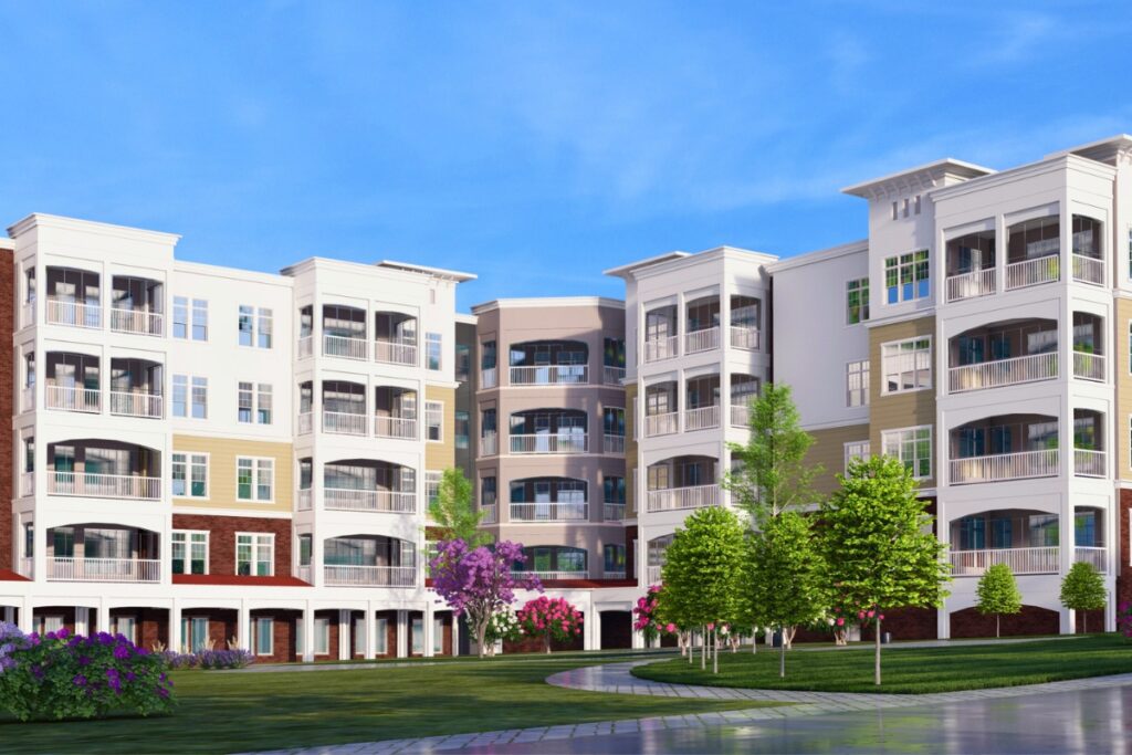 Oak Hammock received permission Tuesday from Gainesville’s Development Review Board to move forward with a new four-story building off Williston Road. Courtesy of Oak Hammock