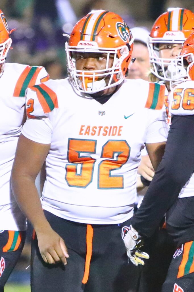 Eastside's Jaquez Whitehead. Photo by C.J. Gish
