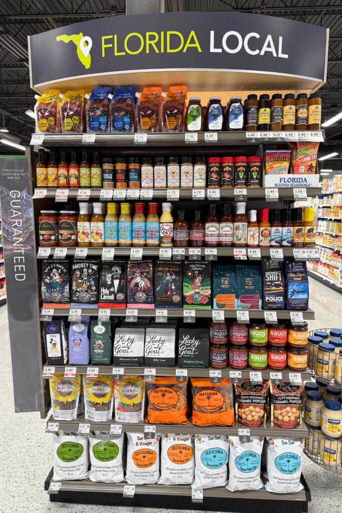 Florida Local items at the new Publix in Newberry. Courtesy of Publix