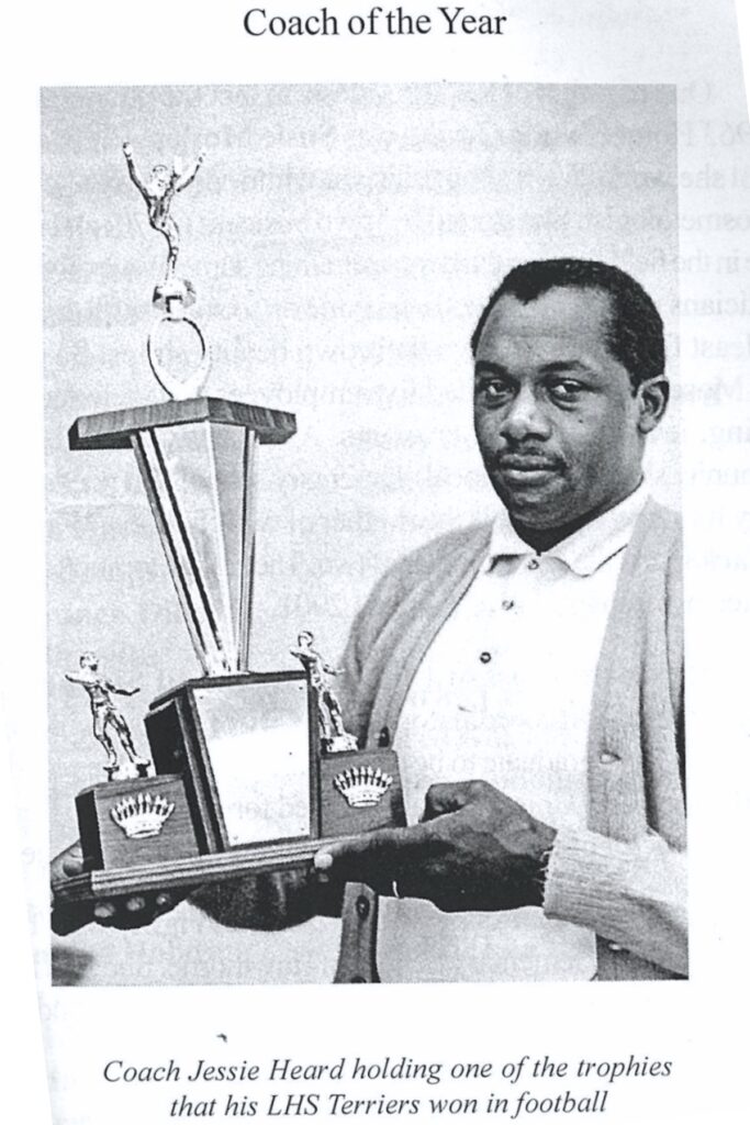 Former Lincoln High School football coach Jesse Heard. Courtesy of Barbara Andrews