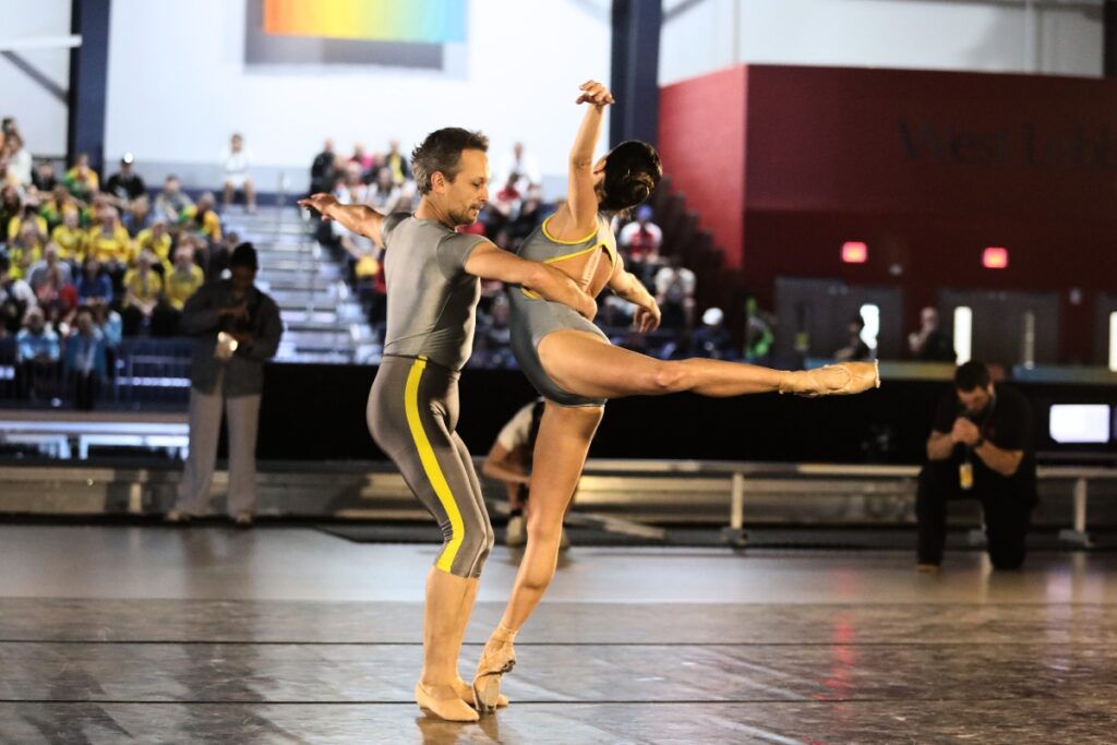 Gainesville's Dance Alive National Ballet performed during the opening ceremony. 