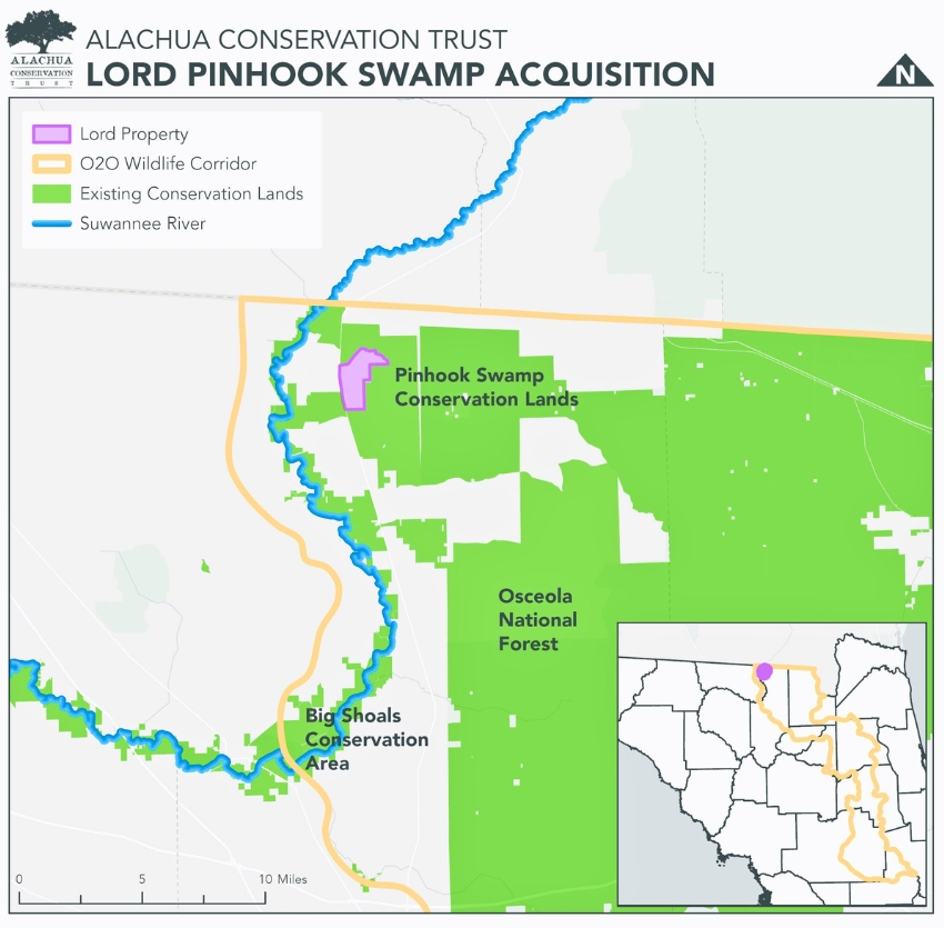 Lord Pinhook Swamp Acquisition. Courtesy of ACT