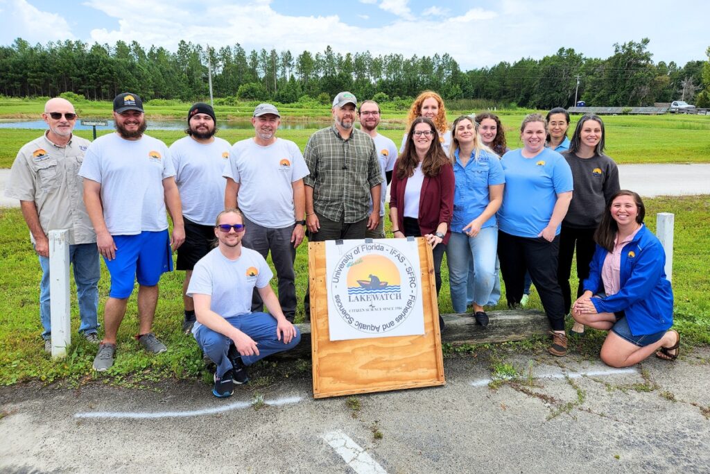 LAKEWATCH staff members include chemists, researchers and faculty and support staff. Photo by Suzette Cook-UF-IFAS