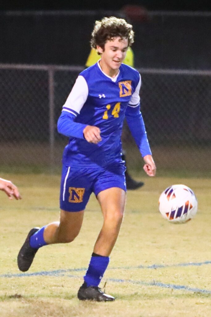 Newberry's Lucas Nowels. Photo by C.J. Gish