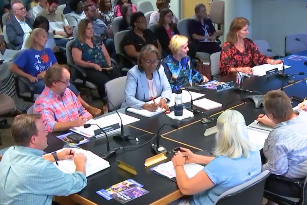 The Alachua County Board of County Commissioners and Children's Trust of Alachua County met for a joint meeting on Monday. Photo courtesy Alachua County