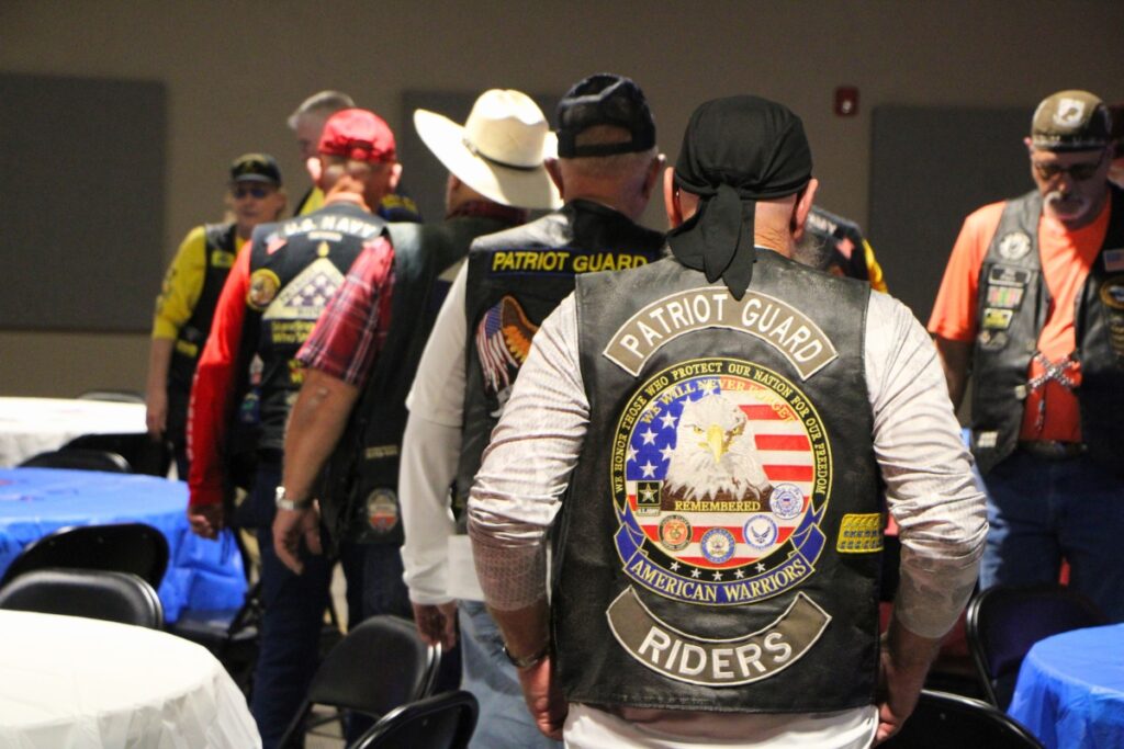The Patriot Guard Riders of Florida attends the HFOT celebration in Alachua. Photo by Lillian Hamman