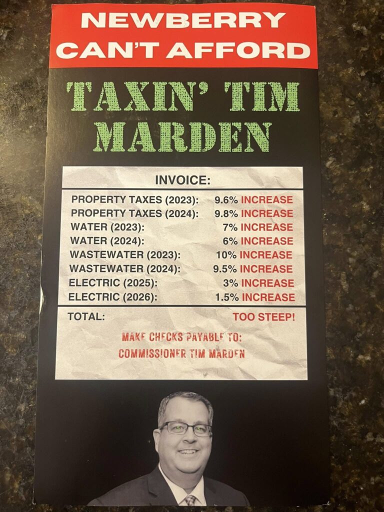 Tim Marden falsified mailer 1