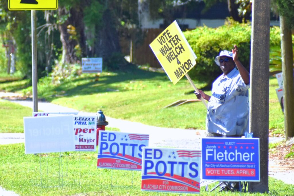 Walter Welch won the mayoral seat by a 21-vote margin. Photo by Glory Reitz