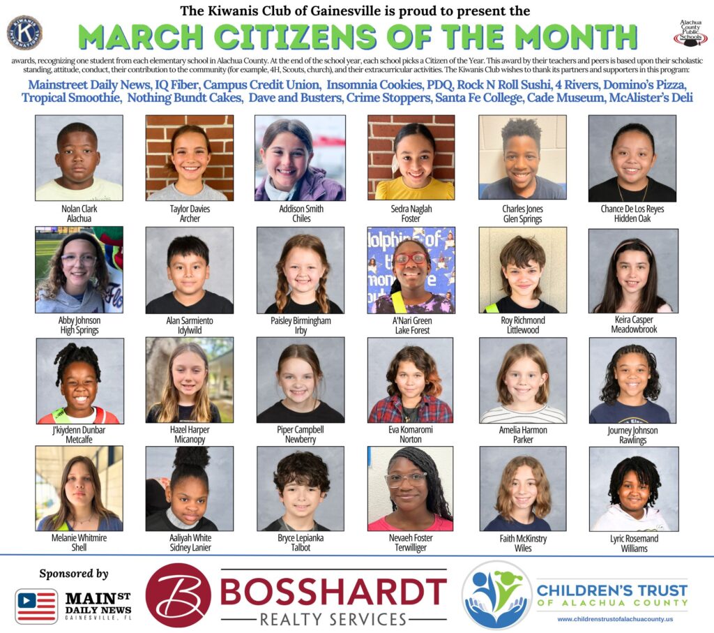 March Citizens of the Month