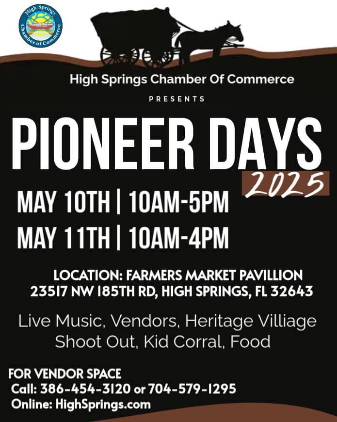 Pioneer Days coincides with Mother's Day weekend this year. 