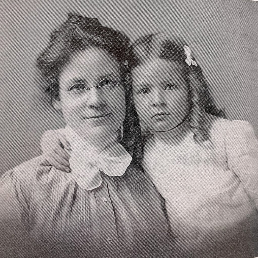 Katherine Briggs, left, holds a young Isabel. Courtesy Consulting Psychologists Press