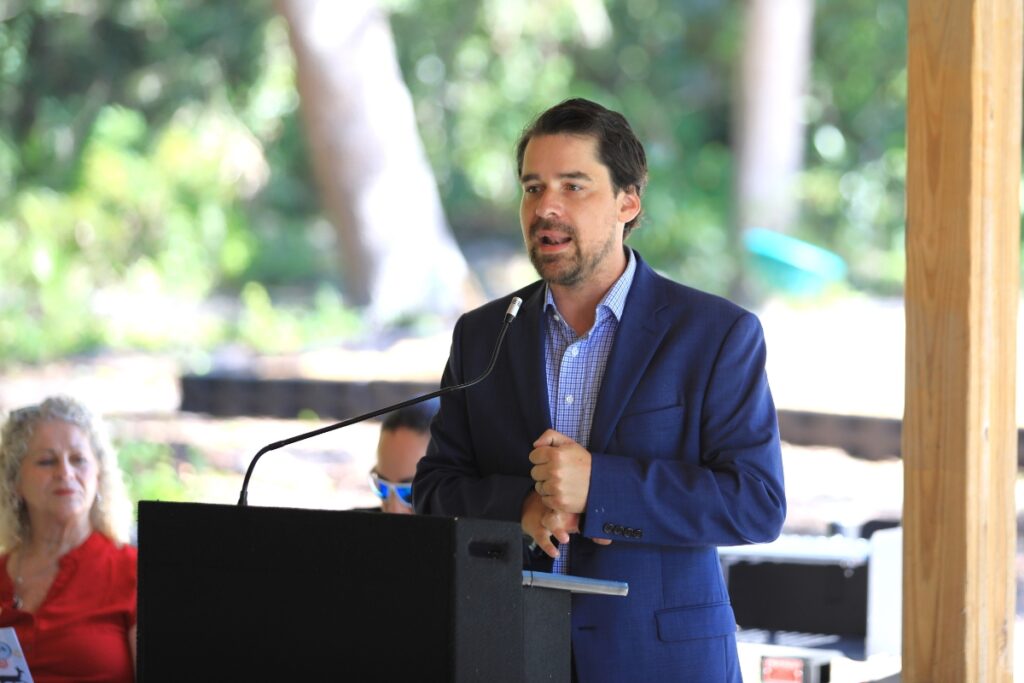 Commissioner Bryan Eastman called Duval Nature Park one of the premier hidden gems of Gainesville's parks.