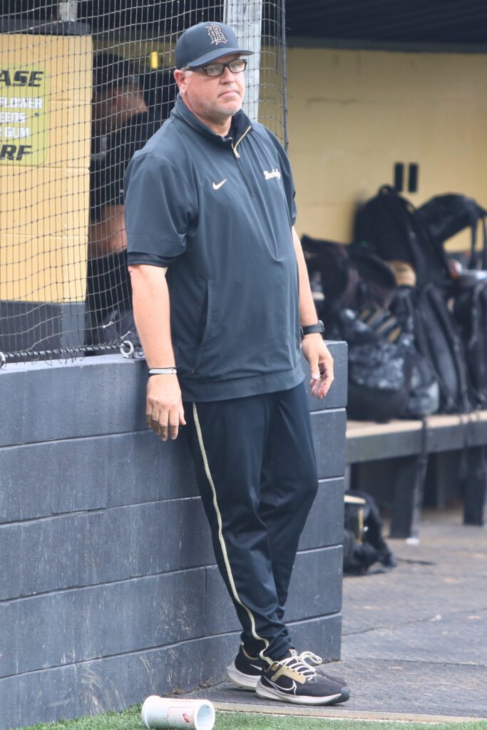 Buchholz baseball coach Ron Brooks. Photo by C.J. Gish
