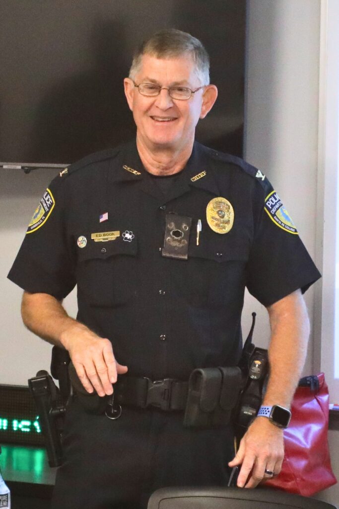 Ed Book was hired as the Santa Fe College Police Chief in 2011. Photo by C.J. Gish