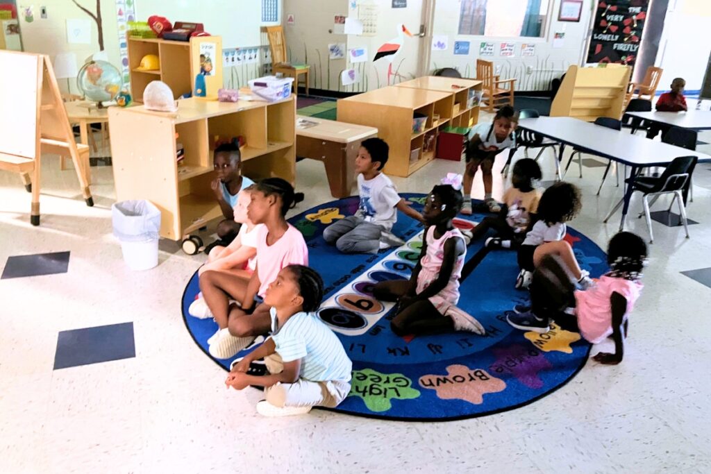 GEZFLC summer students enjoy a showing of 'Moana.' Photo by Lillian Hamman