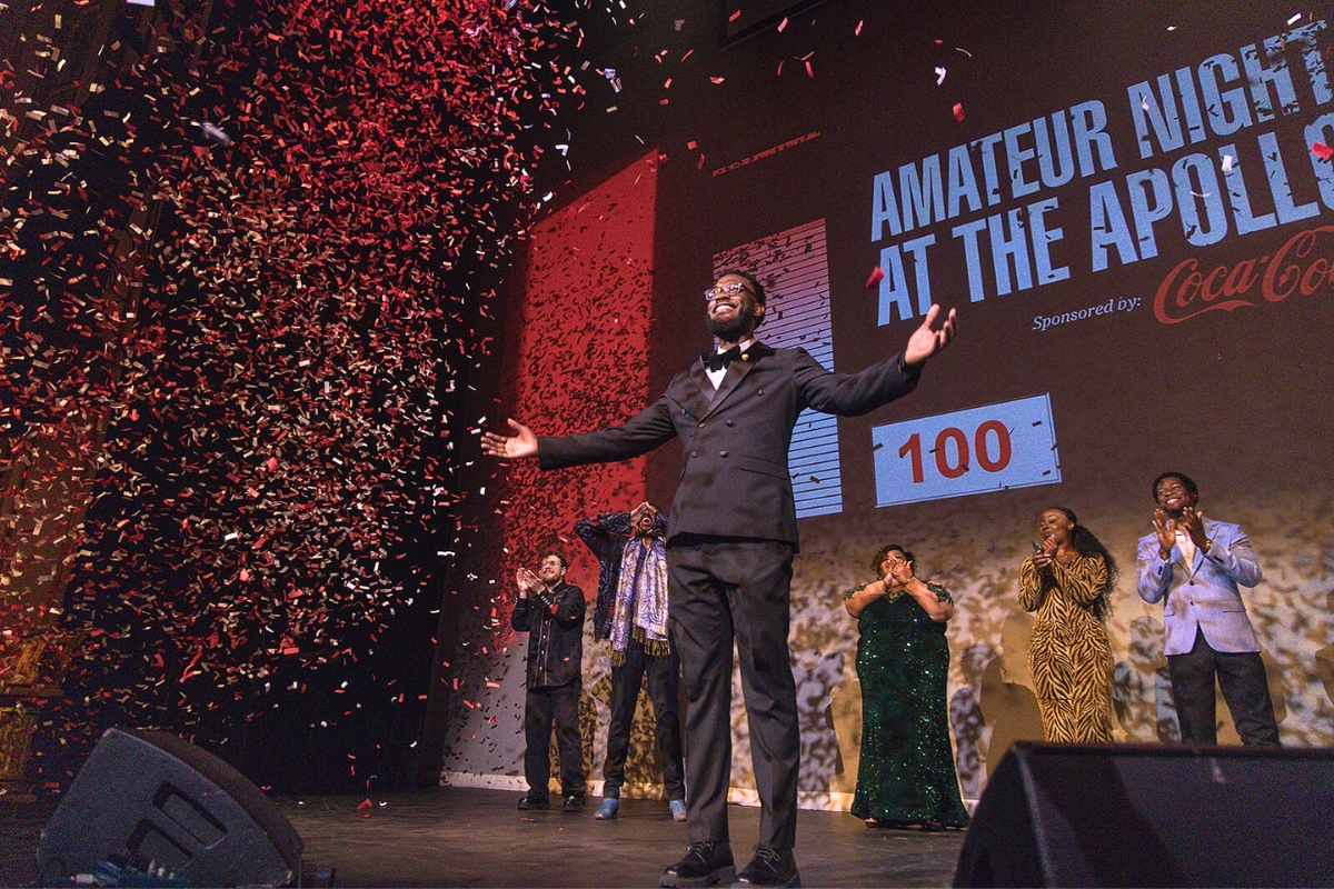 Circle Rounded Cross Gainesville’s Emmanuel Garilus makes history at Apollo Theater