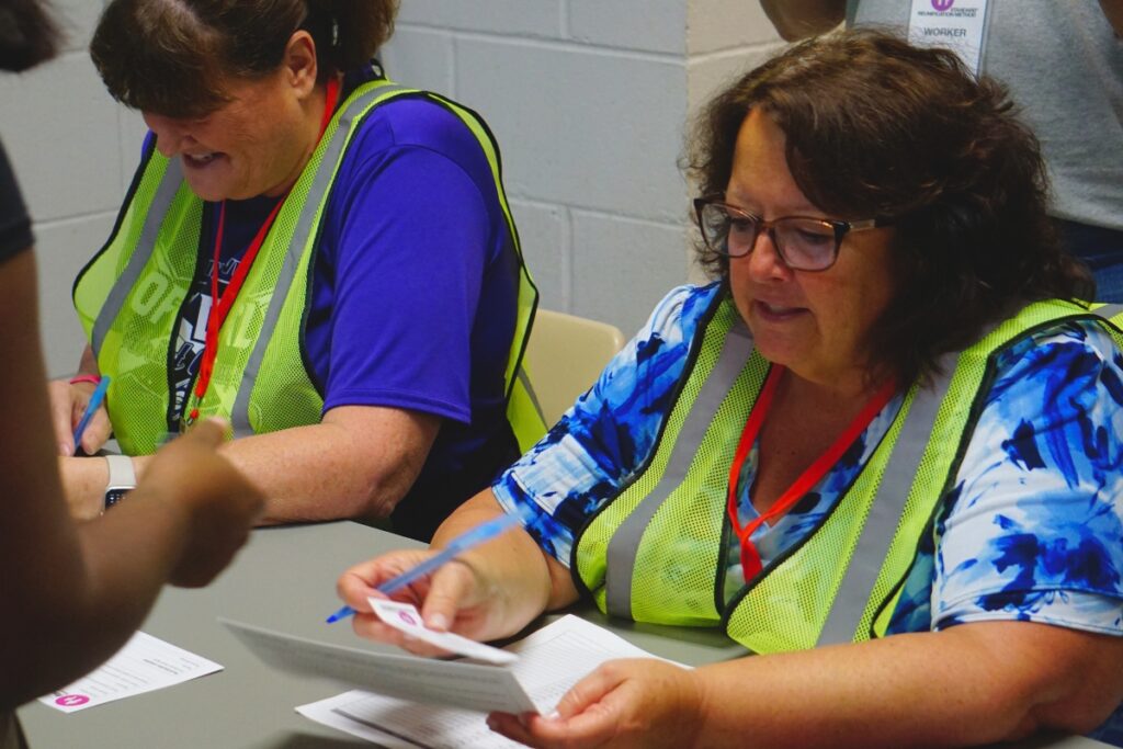 ACPS and law enforcement participated in a mock reunification exercise on Thursday. 