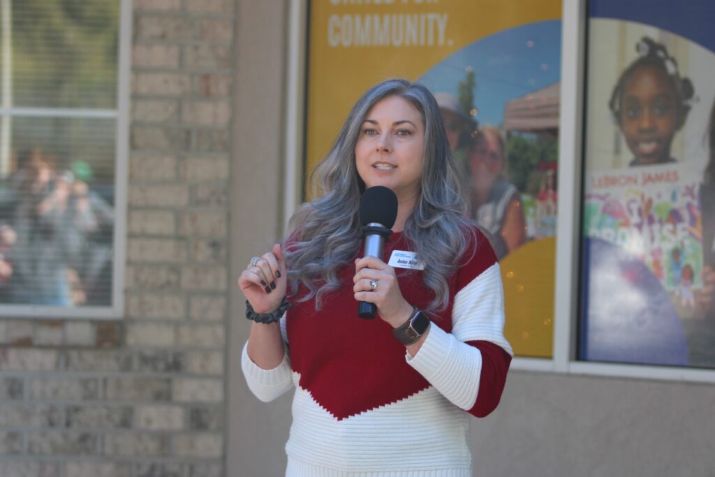 Amber Miller said that families are paying the same or more for childcare than they are for rent or a mortgage. Photo by Seth Johnson