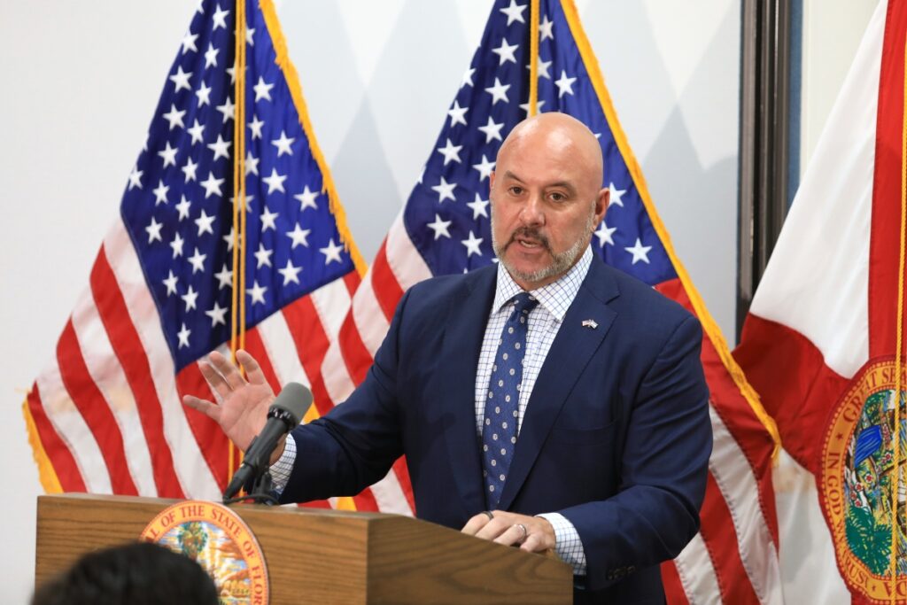 Florida Chief Financial Officer Blaise Ingoglia will spearhead the state's audits into local government, including the city of Gainesville. Photo by Seth Johnson (1)