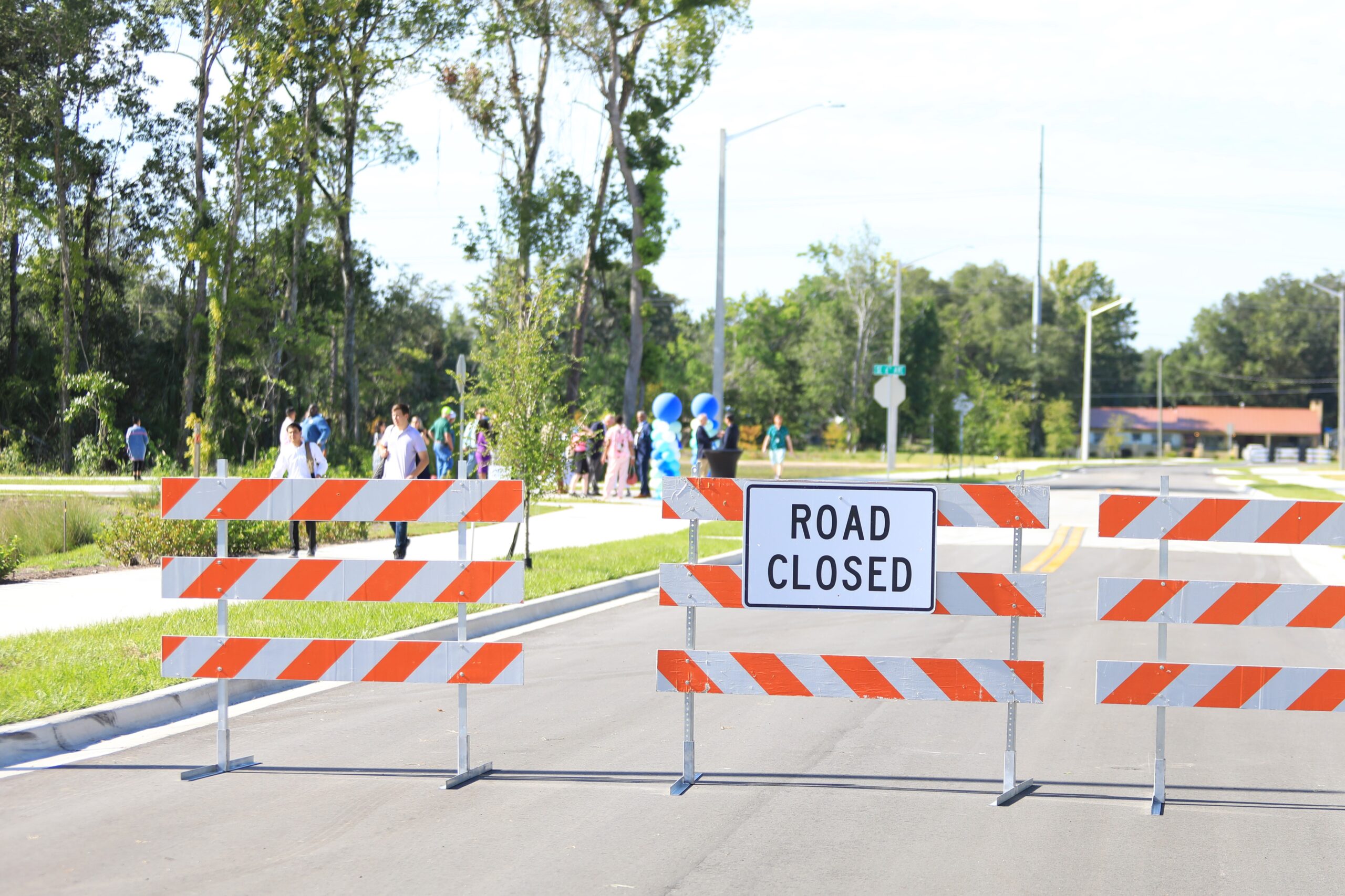 Infrastructure Ribbon Gainesville cuts ribbon on infrastructure for future Eastside development