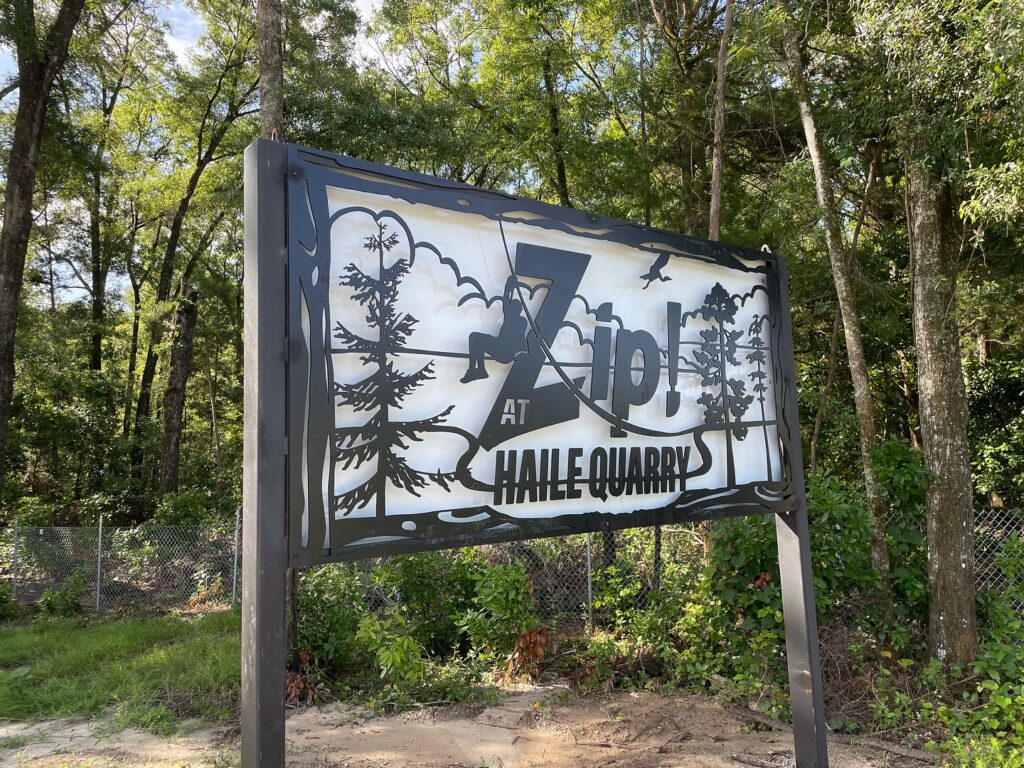 Zip! at Haile Quarry opens July 16. Courtesy of Zip! at Haile Quarry