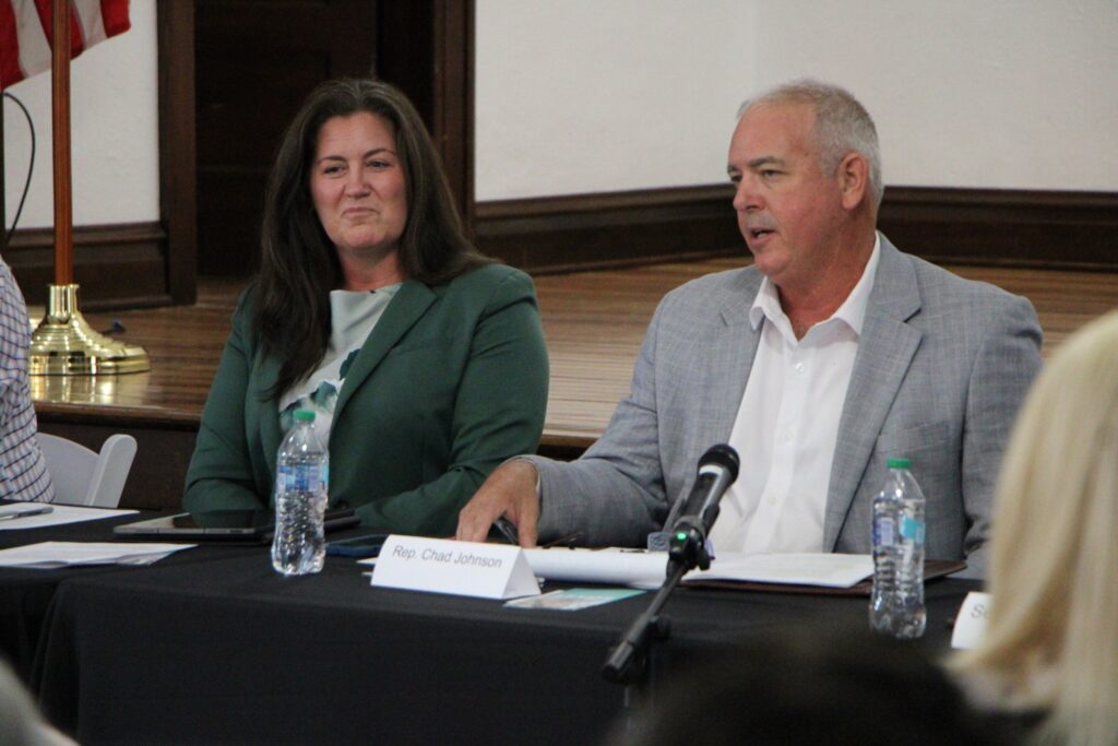 State Representative Chad Johnson said the time wasn't right to discuss Gainesville Regional Utilities at the last legislative session.