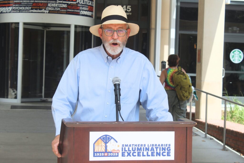 David Price said in his opinion, alligators are a “perfect example of nature’s timeless design.” Photo by Nick Anshultz